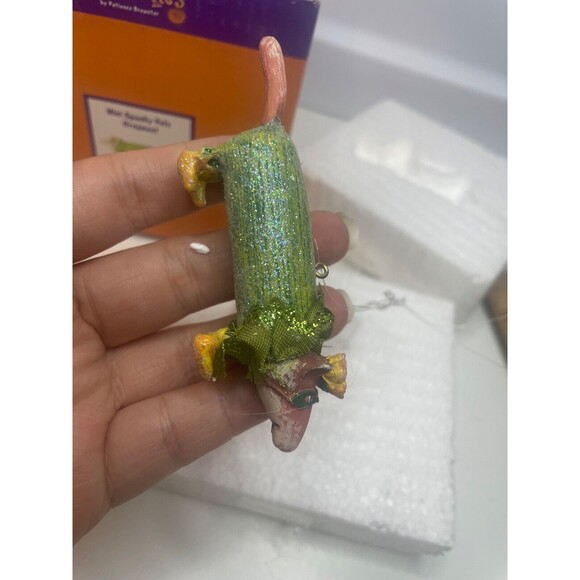 Dept 56 KRINKLES Patience Brewster Ferret Mini Spooky Pets Halloween Ornament - Picture 3 of 7
